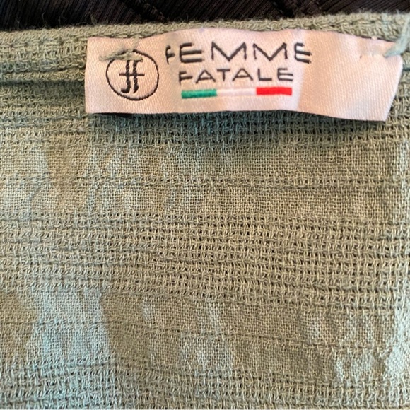 Femme Fatale Shirt 100% Cotton made in Italy - Picture 5 of 11